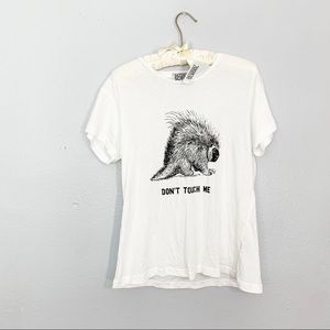 SATURDAY SCHOOL PORCUPINE DON’T TOUCH ME Tee